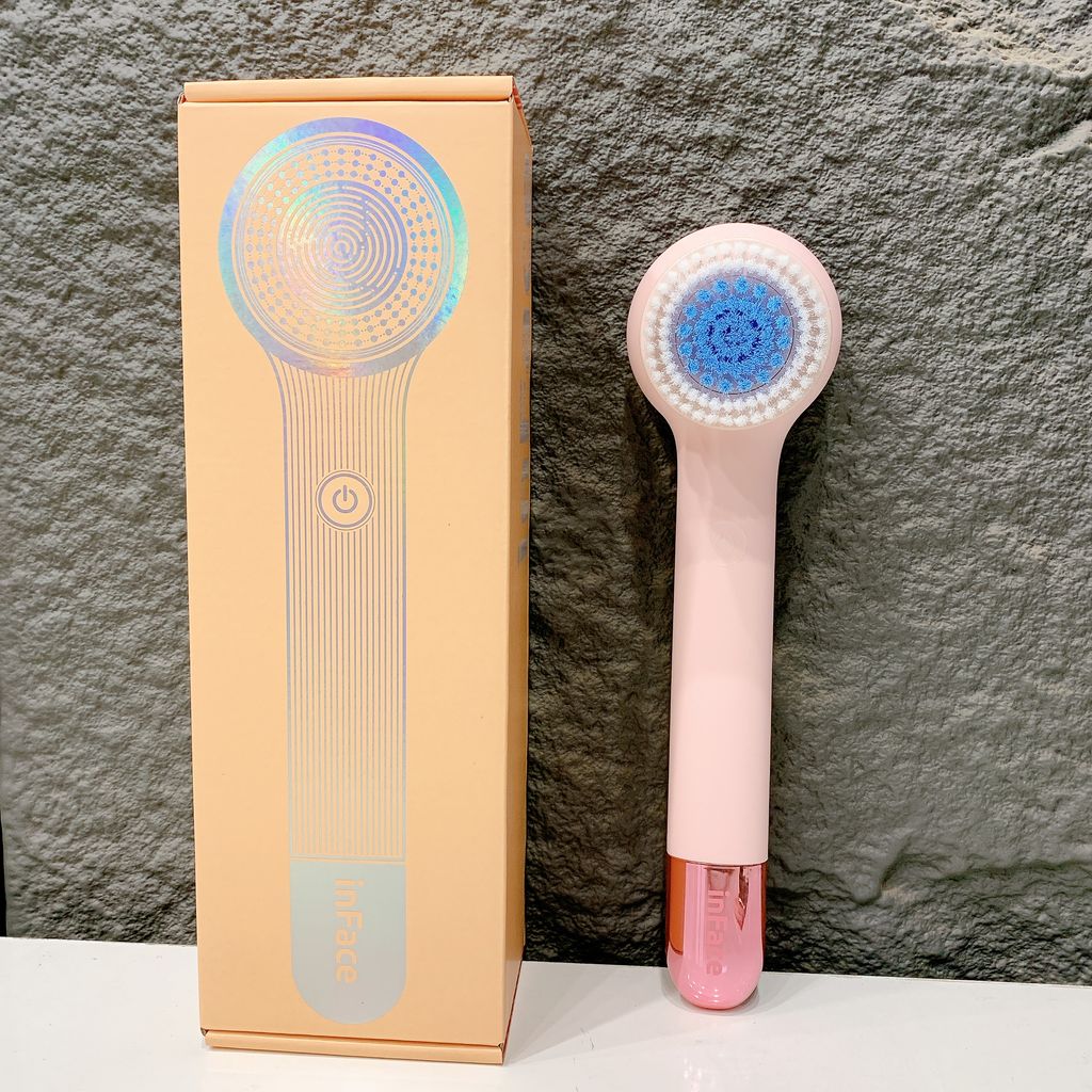 Máy cọ lưng & massage toàn thân Xiaomi inFace ( màu hồng )