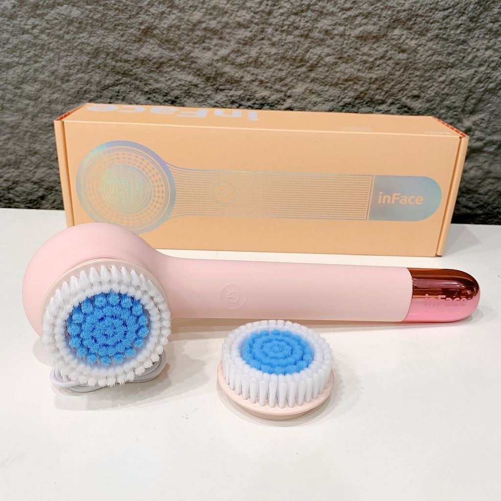 Máy cọ lưng & massage toàn thân Xiaomi inFace ( màu hồng ) - Ảnh 3