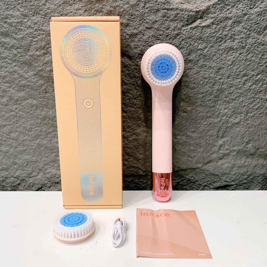 Máy cọ lưng & massage toàn thân Xiaomi inFace ( màu hồng ) - Ảnh 2