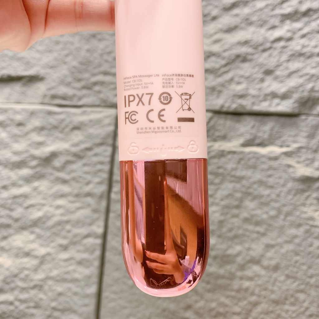 Máy cọ lưng & massage toàn thân Xiaomi inFace ( màu hồng ) - Ảnh 10