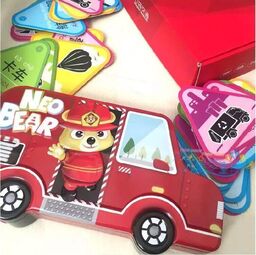 Đồ chơi thực tế ảo, thẻ học ngoại ngữ thông minh AR NeoBear – Chủ đề Giao thông.