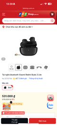 Tai nghe Bluetooth True Wireless Xiaomi Redmi Buds 3 Lite - Fake - (giao màu r…