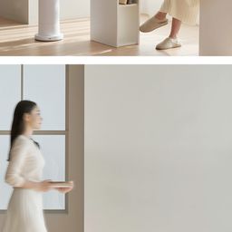 Máy tạo ẩm thông minh Miro Tower ( Hàn Quốc ), tích hợp đèn ngủ , có remote đi…