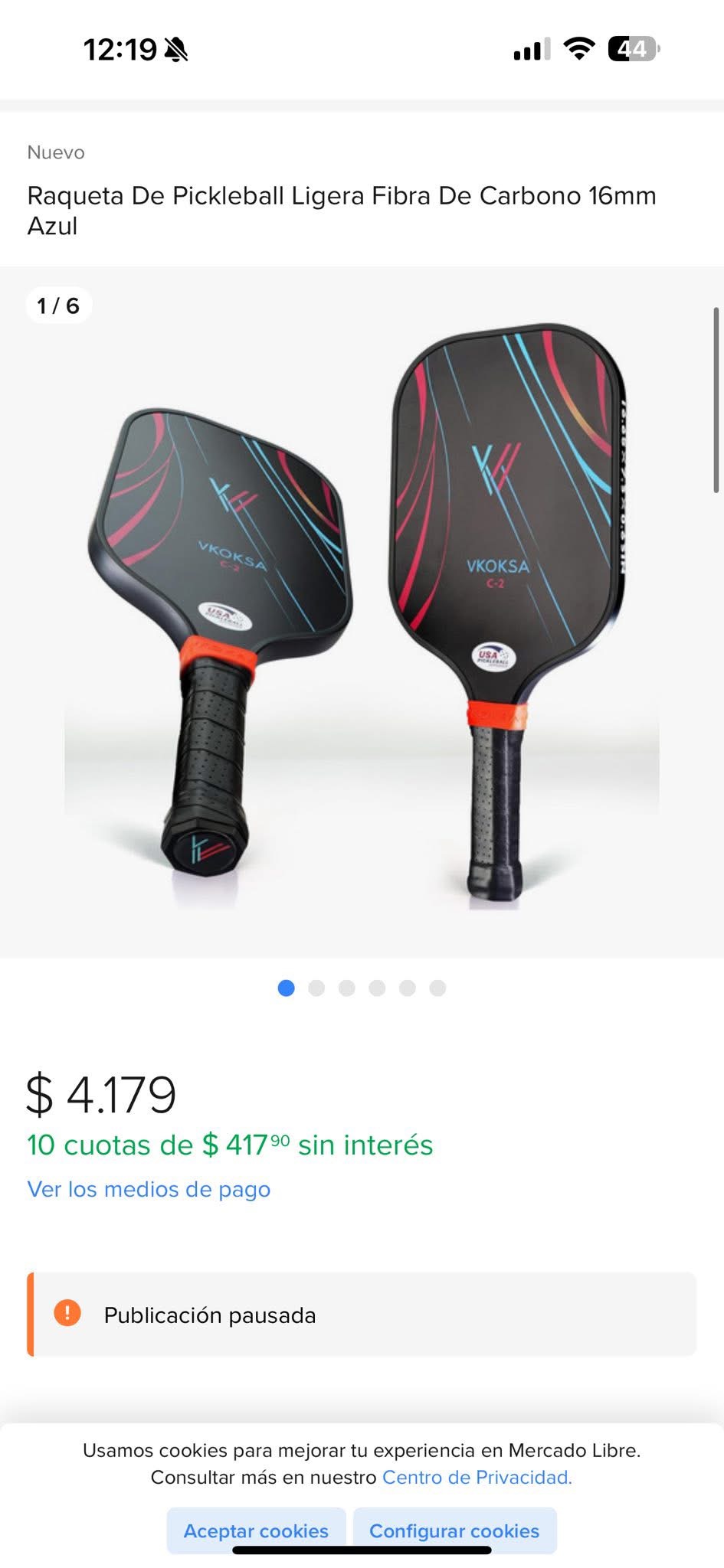 Vợt PickleBall hãng VKOKSA ( hàng Amazon Mỹ )  - Ảnh 2