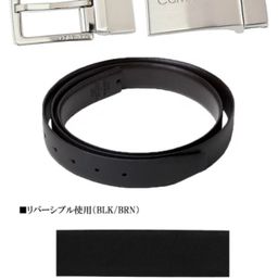 Bộ thắt lưng nam Calvin Klein (2 mặt + 1 dây da) CK