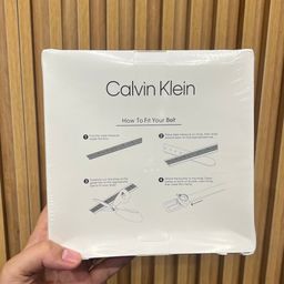 Bộ thắt lưng nam Calvin Klein (2 mặt + 1 dây da) CK