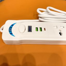 Ổ điện đa năng BEST 1700W, dây 3M , 1 Type C + 2 USB A + 4 AC