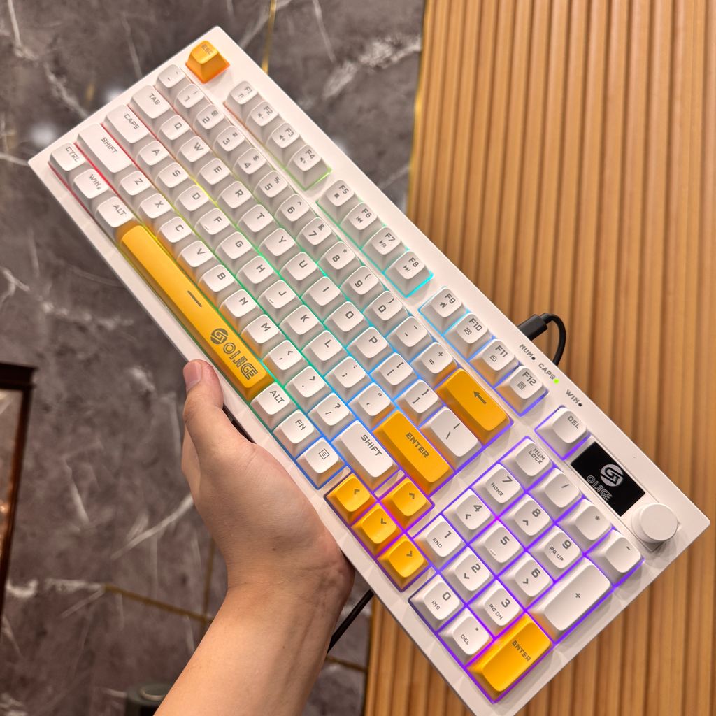 Bàn phím Gaming OIJIGE - K98 ( Gõ không tiếng động)