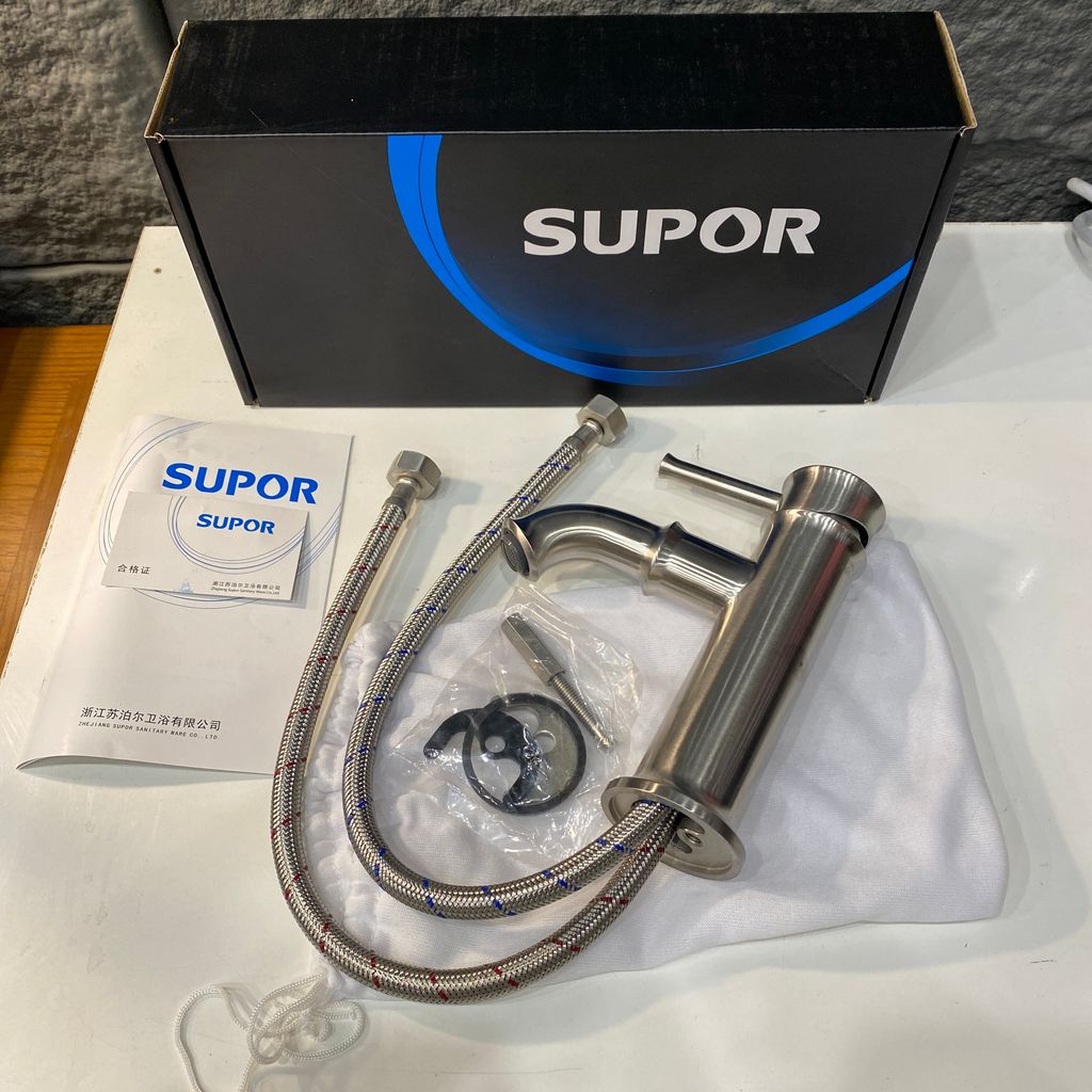 Vòi chậu rửa mặt lavabo SUPOR 251704-01-LS - Ảnh 2