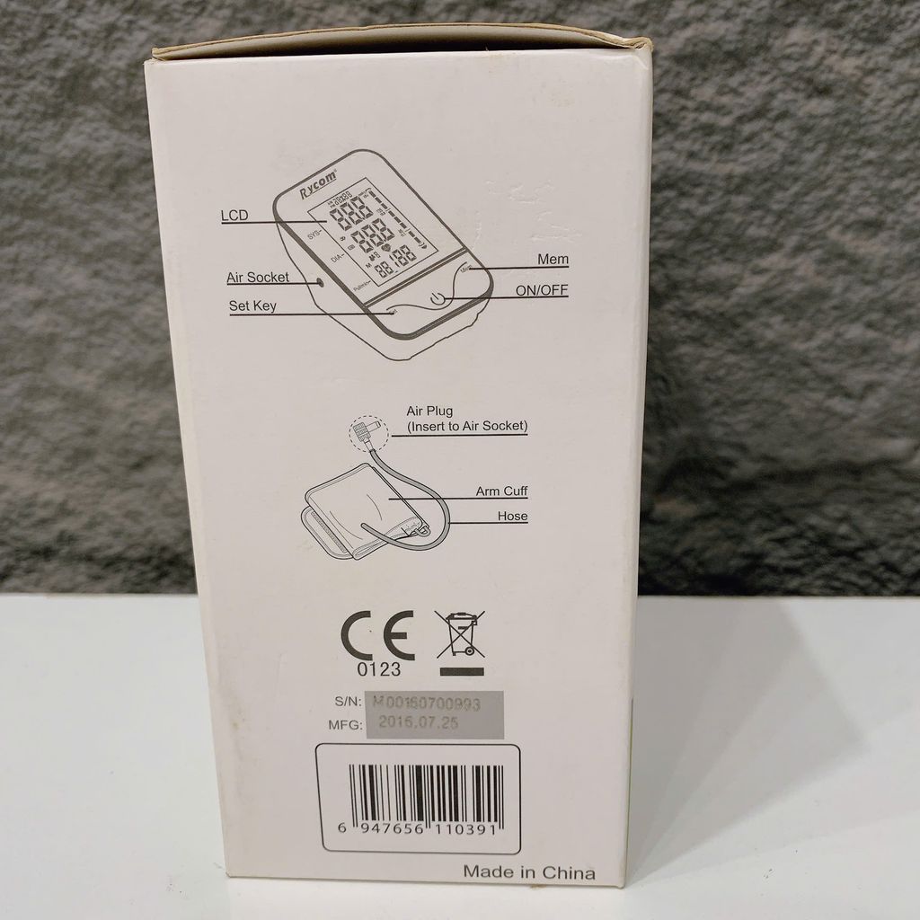 Máy đo huyết áp điện tử RYCOM (Thương hiệu Anh Quốc ) - Ảnh 6