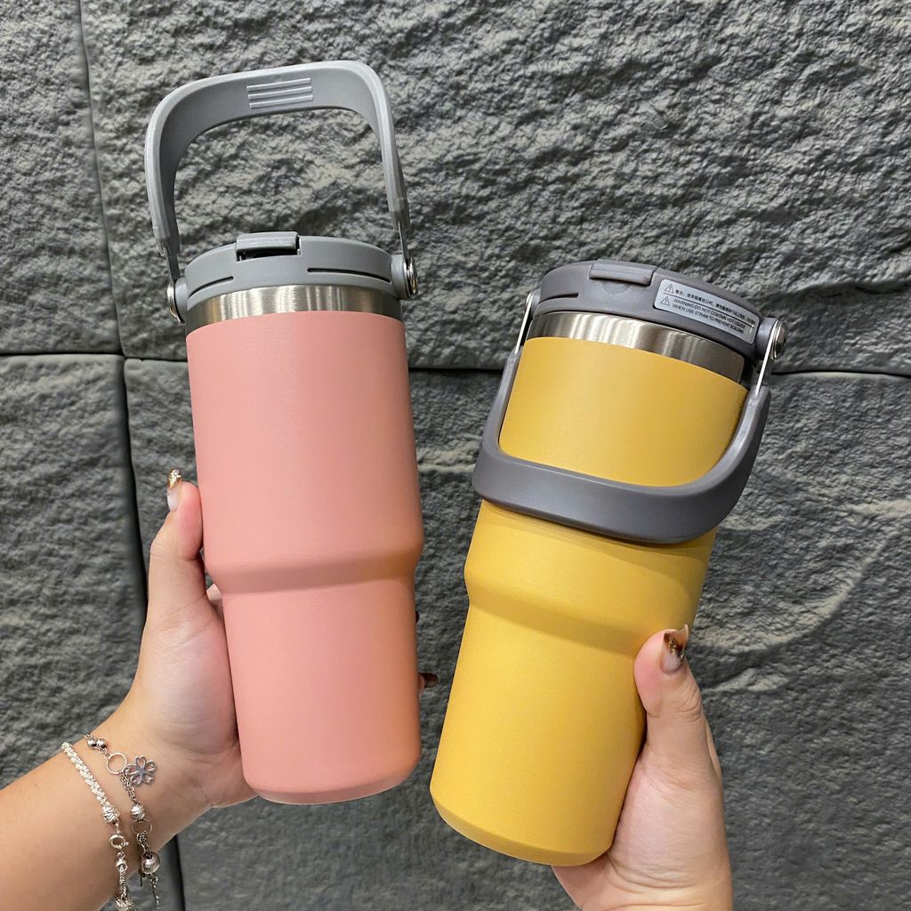 Ly giữ nhiệt NO NAME có 2 dung tích 600ml /750ml - Ảnh 3