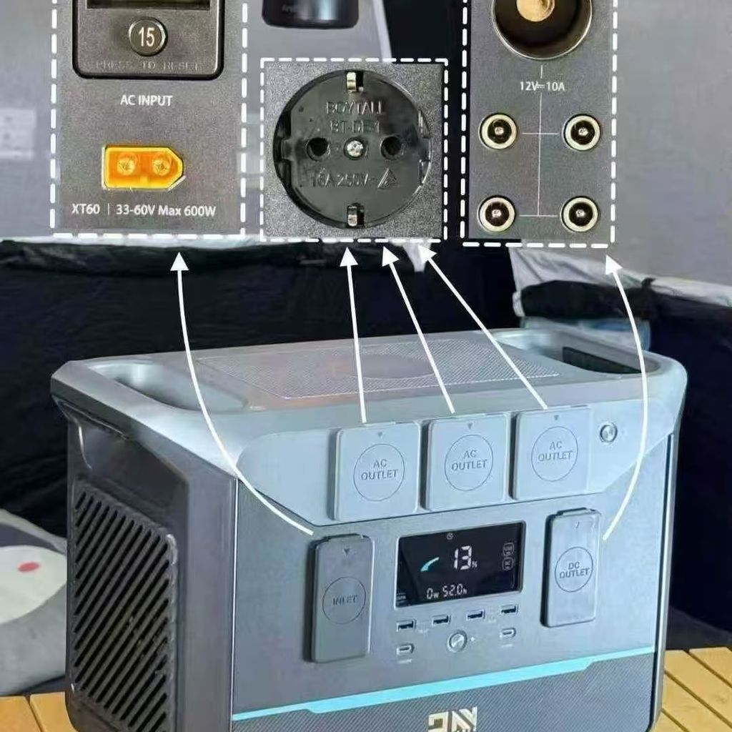 Trạm sạc 1800W  DaranEner NEO1500 Pro Portable Power Station ( ĐỨC ) - Ảnh 8