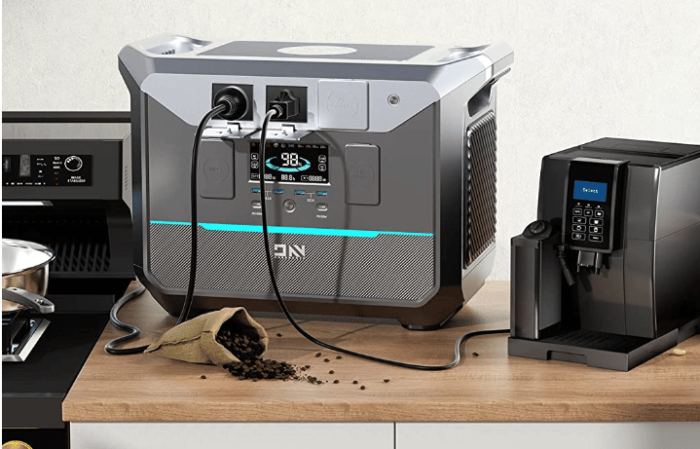 Trạm sạc DaranEner NEO 2000 - 2073.6Wh (thương hiệu Đức) 648.000mAh