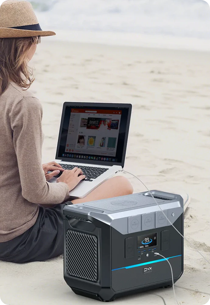 Trạm sạc DaranEner NEO 2000 - 2073.6Wh (thương hiệu Đức) 648.000mAh - Ảnh 4