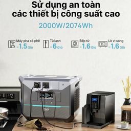 Trạm sạc DaranEner NEO 2000 - 2073.6Wh 648.000mAh