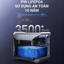 Trạm sạc DaranEner NEO 2000 - 2073.6Wh 648.000mAh