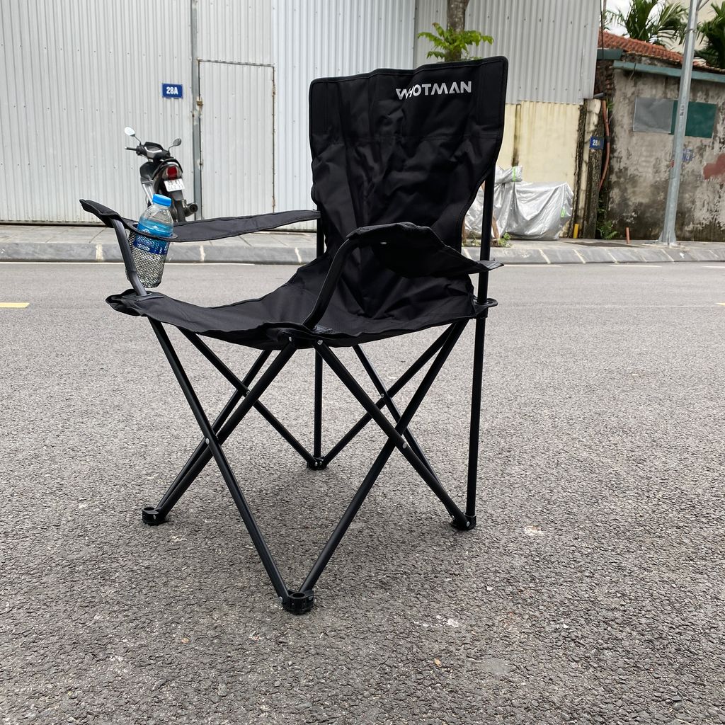 Ghế xếp di động hãng Whotman có tựa tay, ngồi trà đá, câu cá, camping ( Amazon Mỹ ) - Ảnh 8