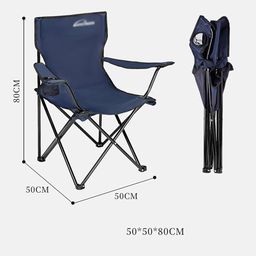 Ghế xếp di động hãng Whotman có tựa tay, ngồi trà đá, câu cá, camping ( Amazon…