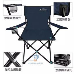 Ghế xếp di động hãng Whotman có tựa tay, ngồi trà đá, câu cá, camping ( Amazon…