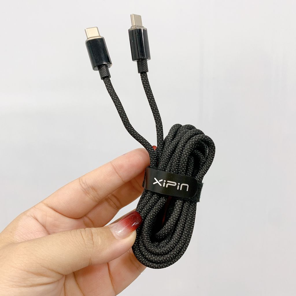 Cáp sạc nhanh PD 1.2m/2m 100w XiPin Type C to Type C - Ảnh 5