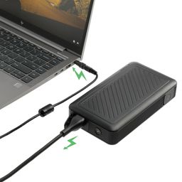 Pin dự phòng 15000mAh hãng Mophie AC55500, kích bình ắc quy oto, xe máy, cổng…