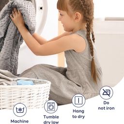 Chăn trọng lực đơn, vỏ lông - nhung mềm mại cao cấp (104cm x 152cm - 10ib) tiê…