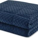 Chăn trọng lực đơn mặt lông - nhung mềm mại cao cấp (104cm x 152cm - 7ib) nặng 4kg7 - Ảnh 7