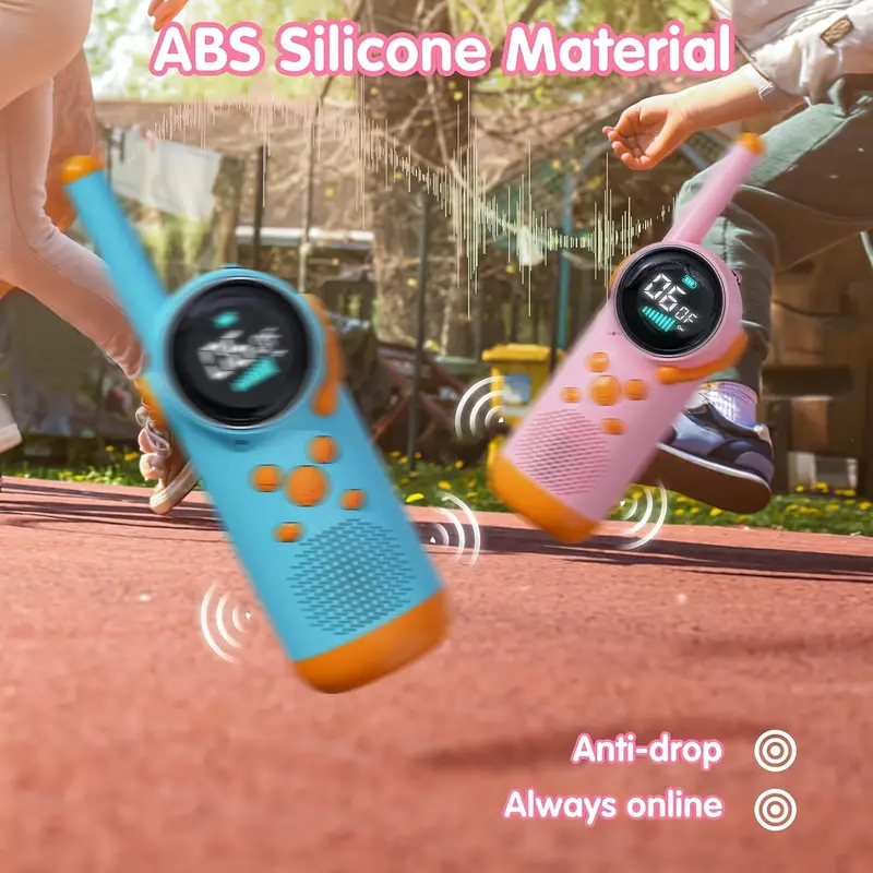 2 chiếc Bộ đàm trẻ em – SELVIM Walkie Talkie D22,giữ liên lạc bố mẹ & con ngoài trời - Ảnh 4