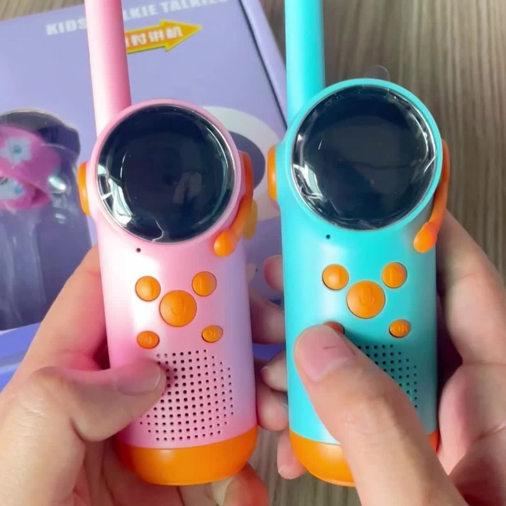 2 chiếc Bộ đàm trẻ em – SELVIM Walkie Talkie D22,giữ liên lạc bố mẹ & con ngoài trời - Ảnh 3