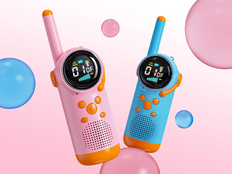 2 chiếc Bộ đàm trẻ em – SELVIM Walkie Talkie D22,giữ liên lạc bố mẹ & con ngoài trời - Ảnh 6