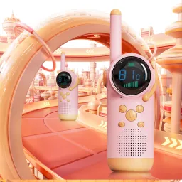 Bộ 2 chiếc Bộ đàm trẻ em – SELVIM Walkie Talkie D22,giữ liên lạc bố mẹ & con n…
