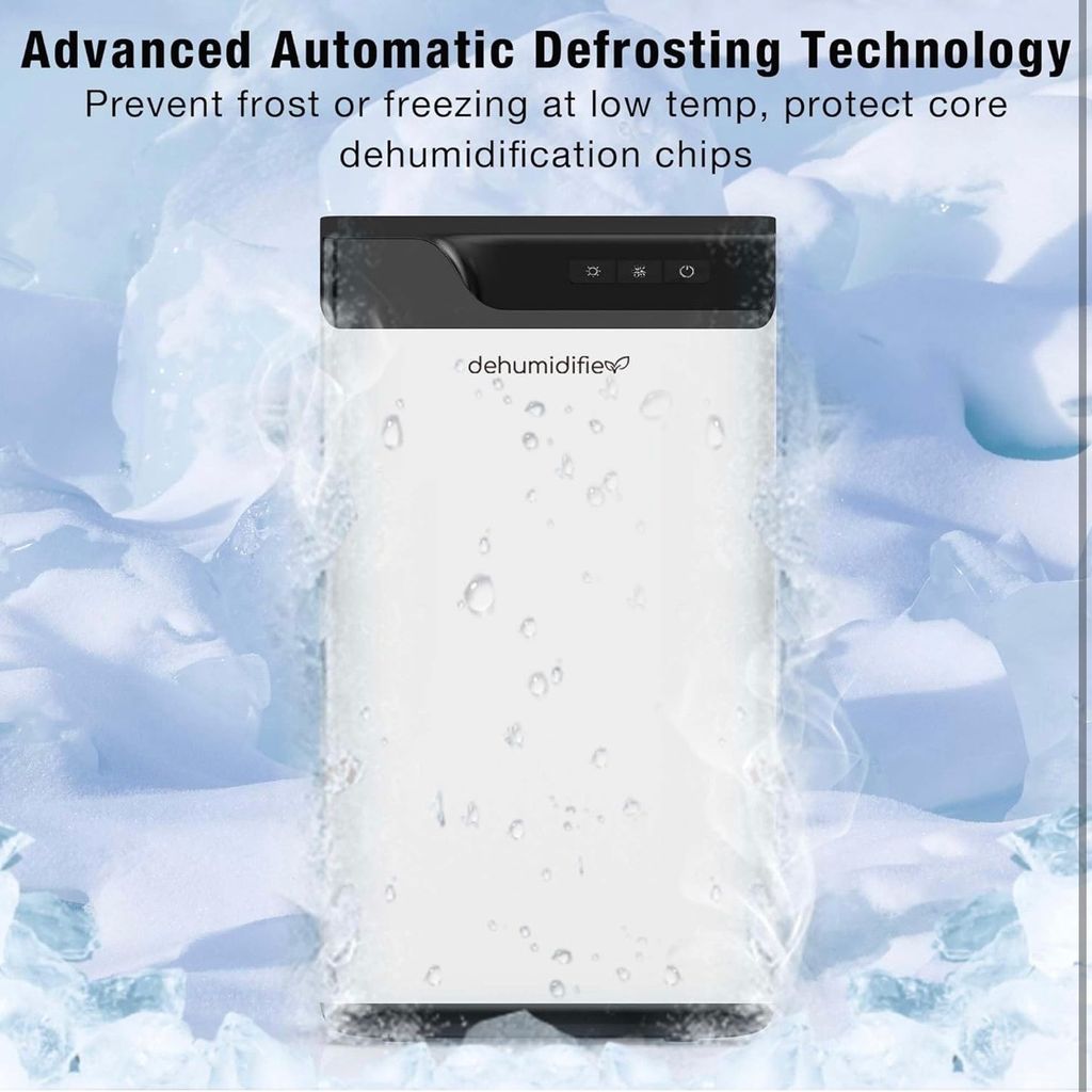 Máy hút ẩm bán dẫn thông minh Dehumidifier (hàng Amazon Mỹ )- có remote, đèn diệt khuẩn - Ảnh 8