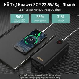 Pin dự phòng ROMOSS 60.000mAh PEA57, sạc nhanh 22.5W ( new - ko hộp)
