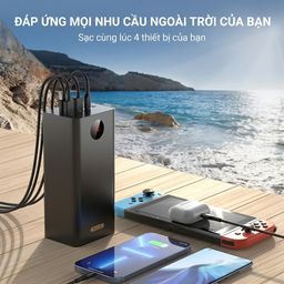 Pin dự phòng ROMOSS 60.000mAh PEA57, sạc nhanh 22.5W ( new - ko hộp)