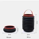 THÙNG RÁC 4L GẤP GỌN dùng trên ô tô, có quai xách tiện dụng - Ảnh 6