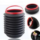 THÙNG RÁC 4L GẤP GỌN dùng trên ô tô, có quai xách tiện dụng - Ảnh 8