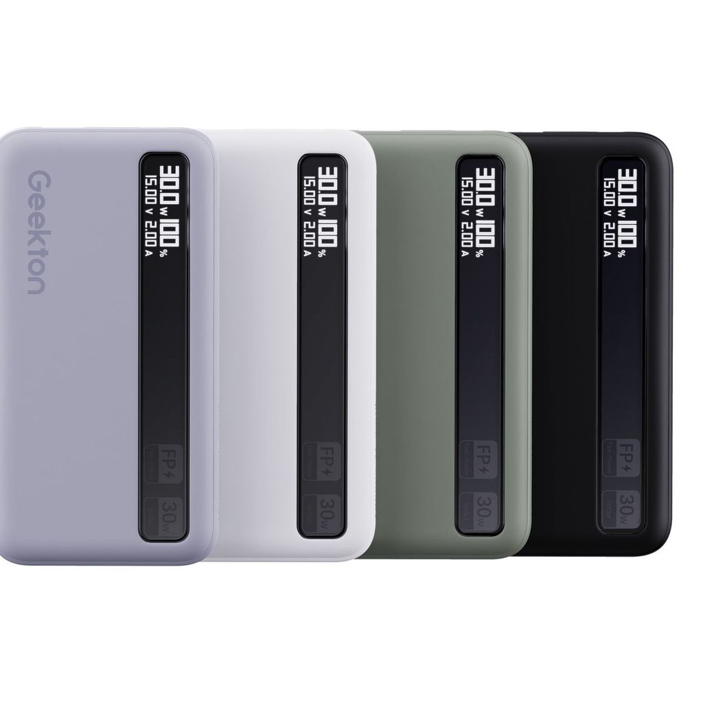  Pin dự phòng 10.000 Geekton C1110mAh sạc nhanh 30W - có màn hình đo dòng sạc - Ảnh 7