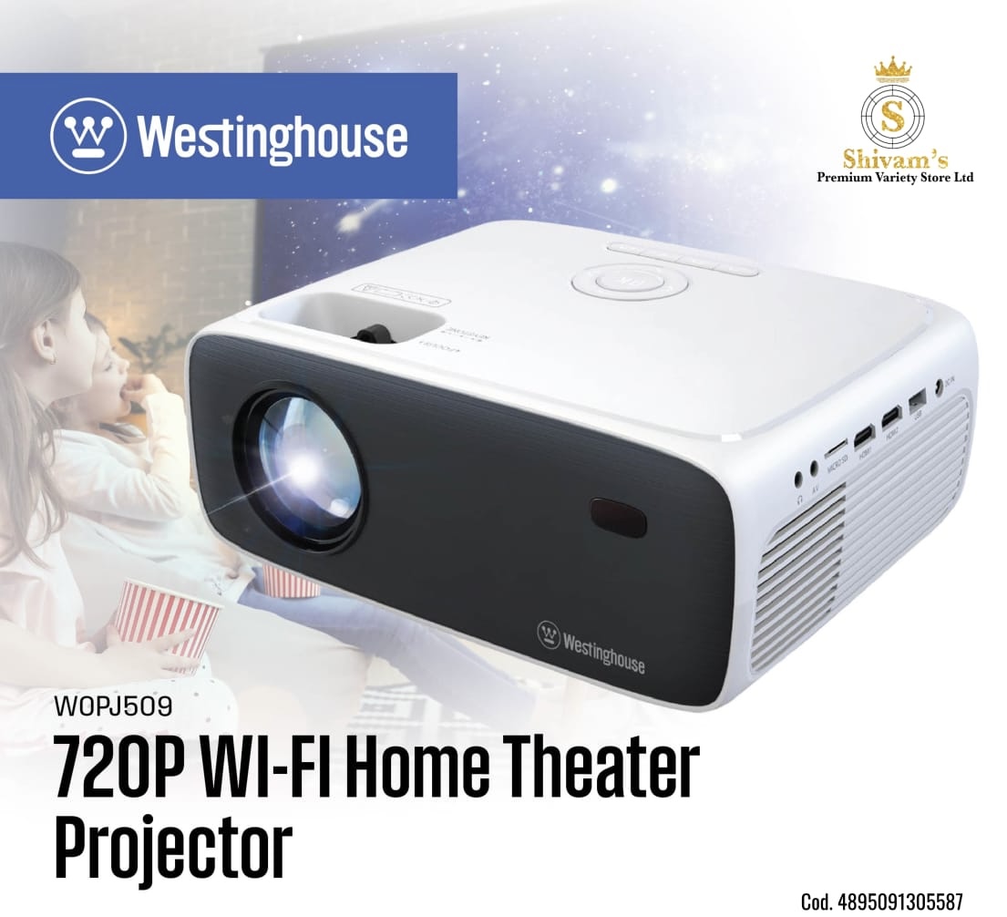 Máy chiếu Westinghouse WOPJ509 – 720P Wi-Fi Home Theater Projector
