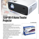 Máy chiếu Westinghouse WOPJ509 – 720P Wi-Fi Home Theater Projector - Ảnh 10