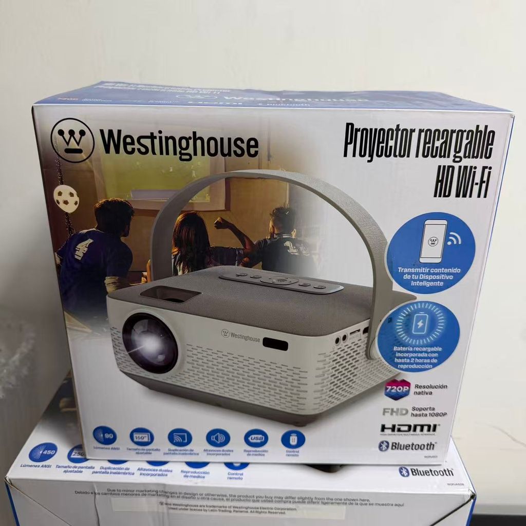  Máy chiếu Westinghouse WOPJ601 – HD Wi-Fi Rechargeable Projector (Mỹ) - Ảnh 4