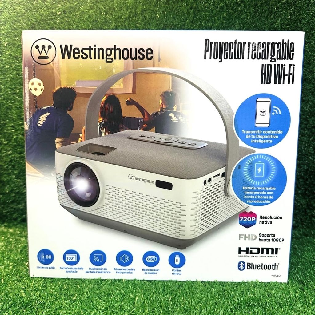  Máy chiếu Westinghouse WOPJ601 – HD Wi-Fi Rechargeable Projector (Mỹ) - Ảnh 2