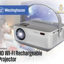  Máy chiếu Westinghouse WOPJ601 – HD Wi-Fi Rechargeable Projector (Mỹ) - Ảnh 9