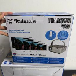 Máy chiếu Westinghouse WOPJ601 – HD Wi-Fi Rechargeable Projector (Mỹ)