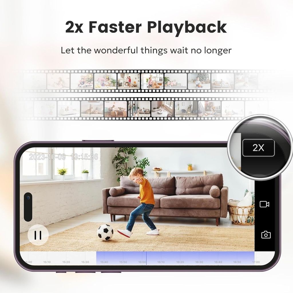 Camera xoay an ninh thông minh Owltron 1080P ( Amazon Mỹ ) - Ảnh 9