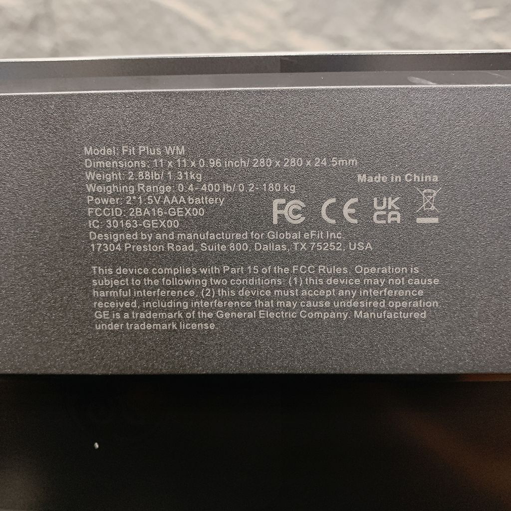 Cân sức khoẻ thông minh hãng GE ( Mỹ )FIT PLUS W, cân Body fat, kết nối App, đo lượng mỡ - Ảnh 7