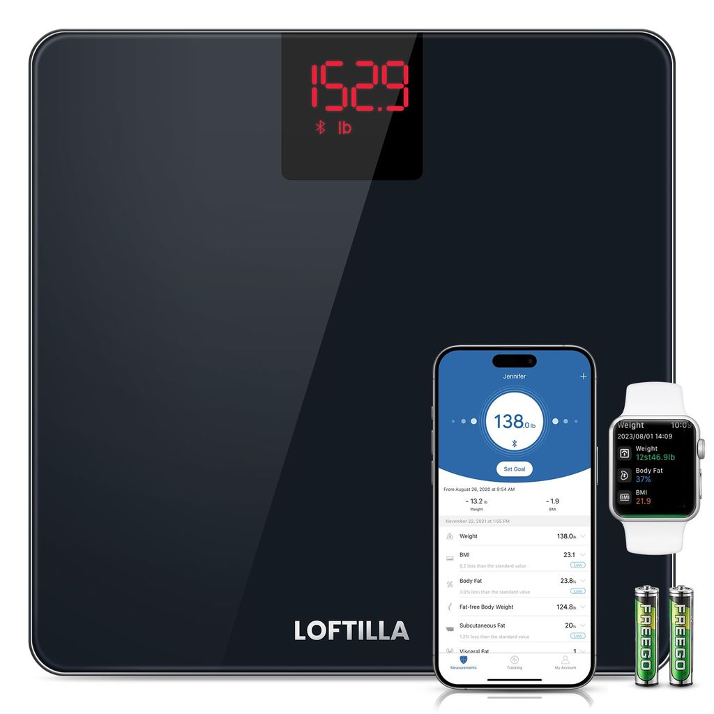 Cân điện tử thông minh LOFTILLA Smart Scale, kết nối APP - CS20M3