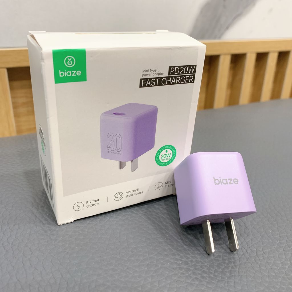 Củ sạc nhanh 20W hãng BIAZE - P018B - Ảnh 2