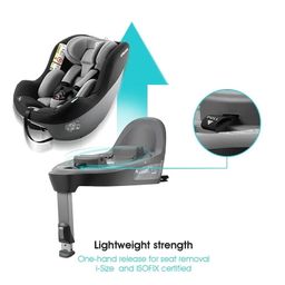 Ghế an toàn ô tô trẻ em APRAMO METRO HUB ( Anh Quốc ) – Xoay 360°, khoá ISOFIX