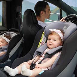 Ghế an toàn ô tô trẻ em APRAMO METRO HUB ( Anh Quốc ) – Xoay 360°, khoá ISOFIX