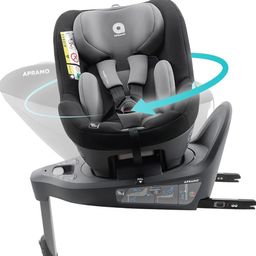 Ghế an toàn ô tô trẻ em APRAMO METRO HUB ( UK ) – Xoay 360°, khoá ISOFIX
